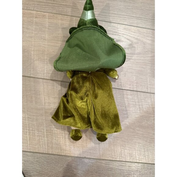 Disney Store Fairy Godmother Plush Doll Green & Gold Velvet 11" Soft Toy Collect - Picture 3 of 6